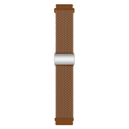 Braided Nylon Watch Bands for Samsung Galaxy Watch6 / Watch6 Classic / Watch 5 / Watch 5 Pro / Watch4 / Watch4 Classic , Magnetic Buckle  20mm Wrist Strap