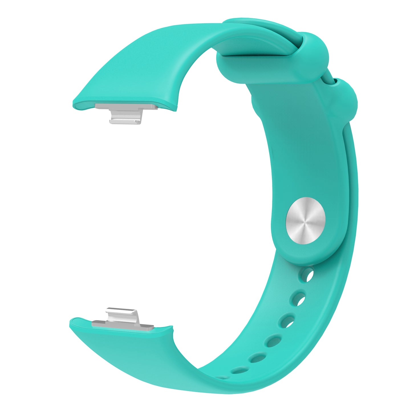 For Xiaomi Smart Band 8 Pro Solid Color Wrist Band Replacement Silicone Watch Strap