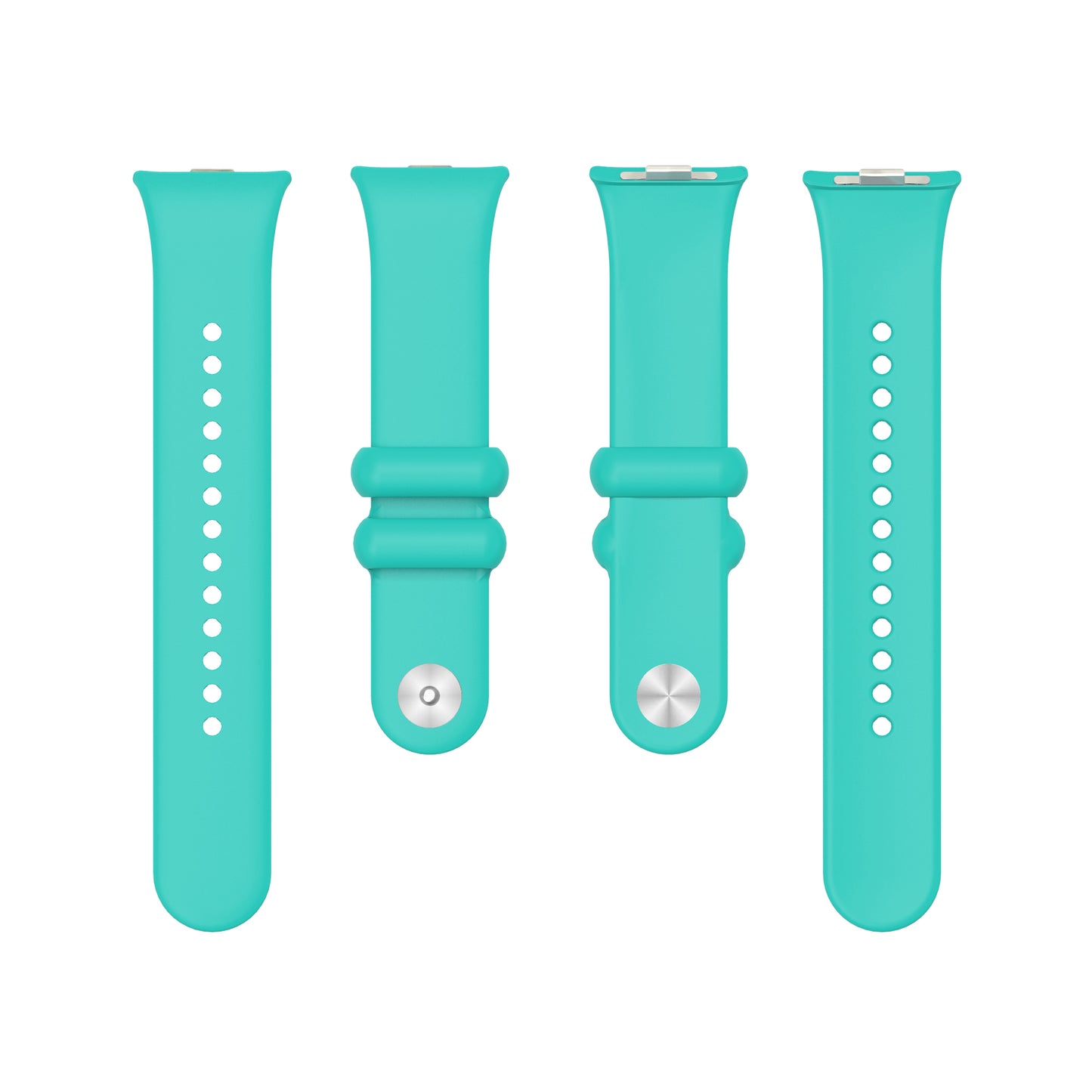 For Xiaomi Smart Band 8 Pro Solid Color Wrist Band Replacement Silicone Watch Strap