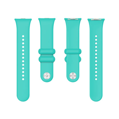 For Xiaomi Smart Band 8 Pro Solid Color Wrist Band Replacement Silicone Watch Strap