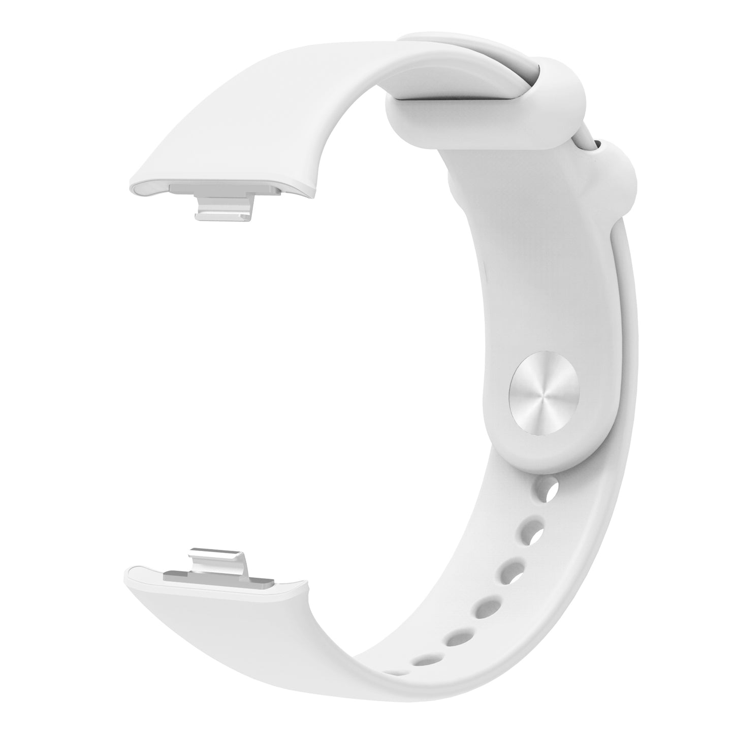 For Xiaomi Smart Band 8 Pro Solid Color Wrist Band Replacement Silicone Watch Strap