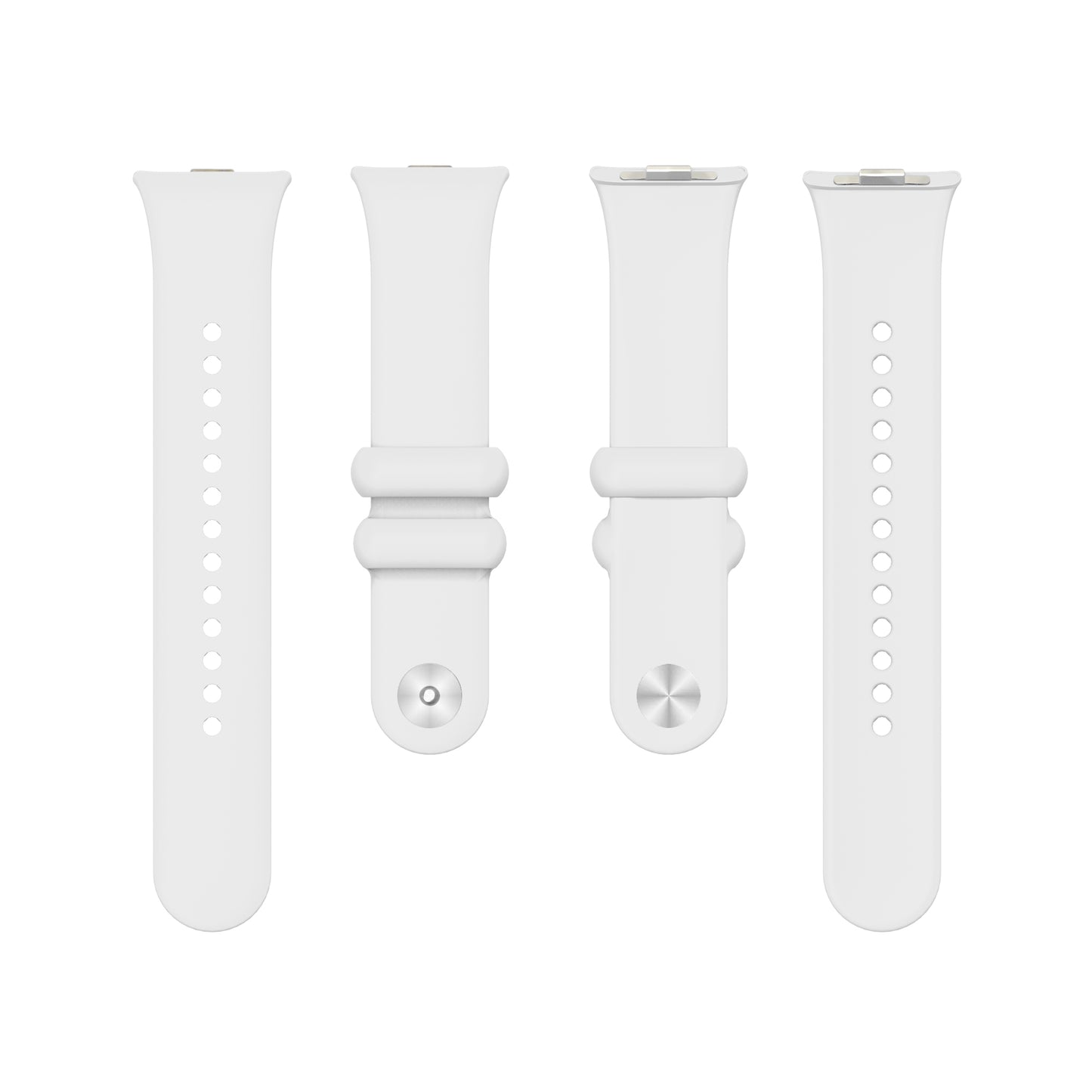 For Xiaomi Smart Band 8 Pro Solid Color Wrist Band Replacement Silicone Watch Strap
