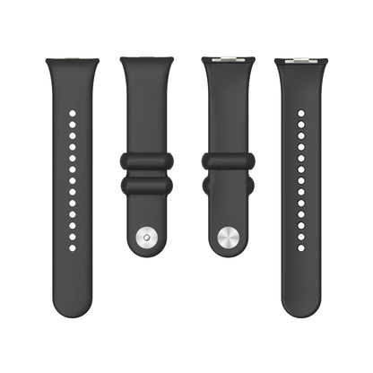 For Xiaomi Smart Band 8 Pro Solid Color Wrist Band Replacement Silicone Watch Strap
