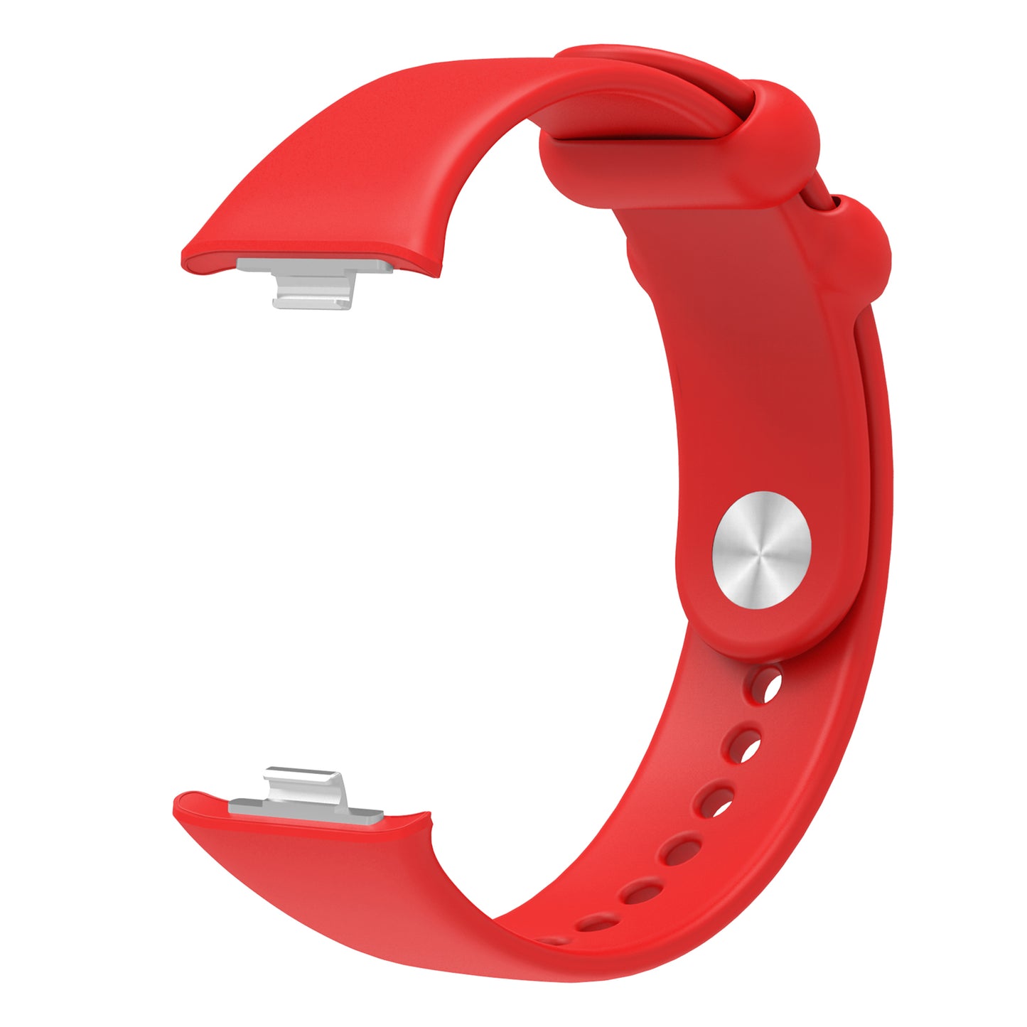 For Xiaomi Smart Band 8 Pro Solid Color Wrist Band Replacement Silicone Watch Strap