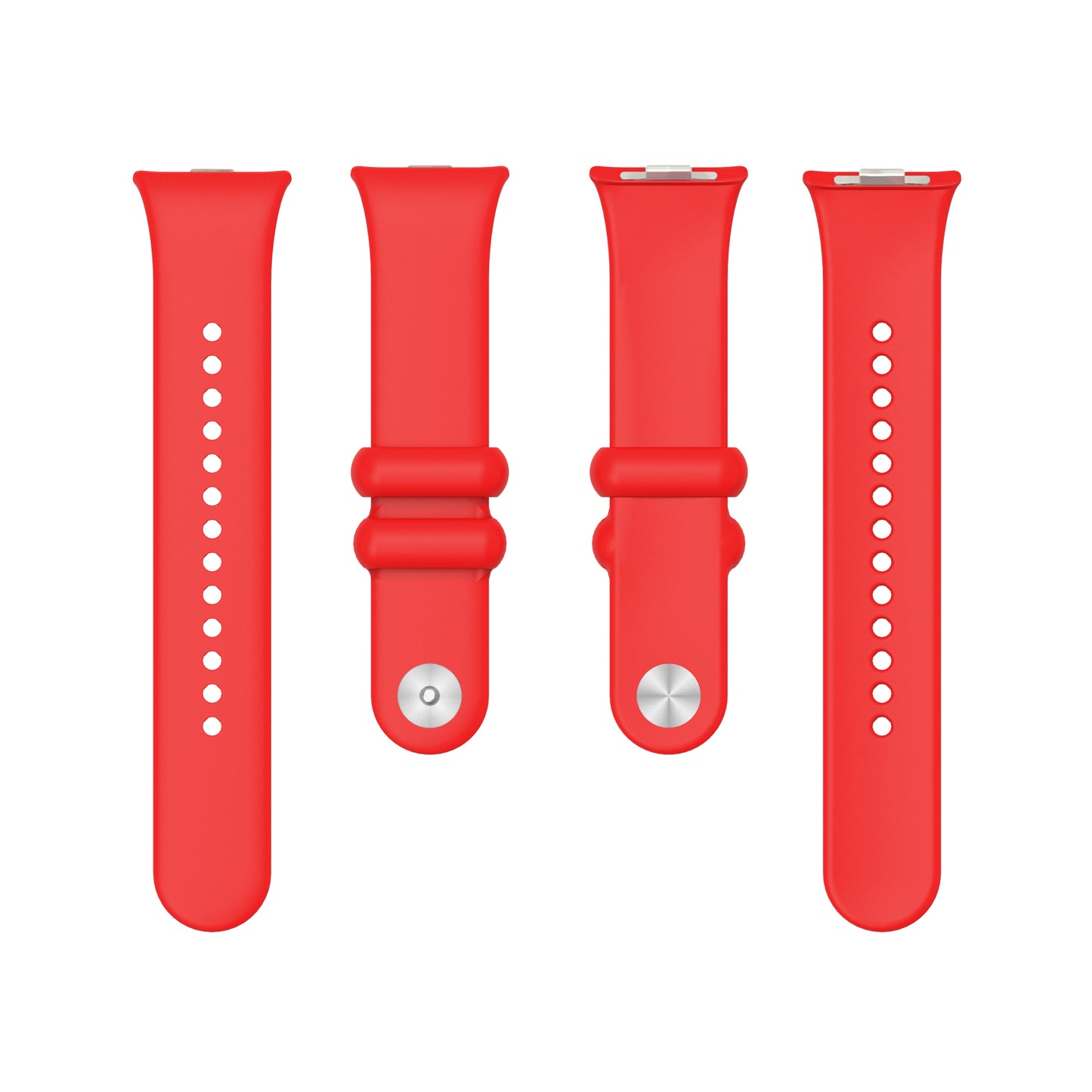 For Xiaomi Smart Band 8 Pro Solid Color Wrist Band Replacement Silicone Watch Strap