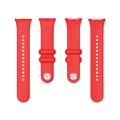For Xiaomi Smart Band 8 Pro Solid Color Wrist Band Replacement Silicone Watch Strap