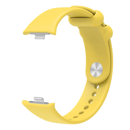 For Xiaomi Smart Band 8 Pro Solid Color Wrist Band Replacement Silicone Watch Strap