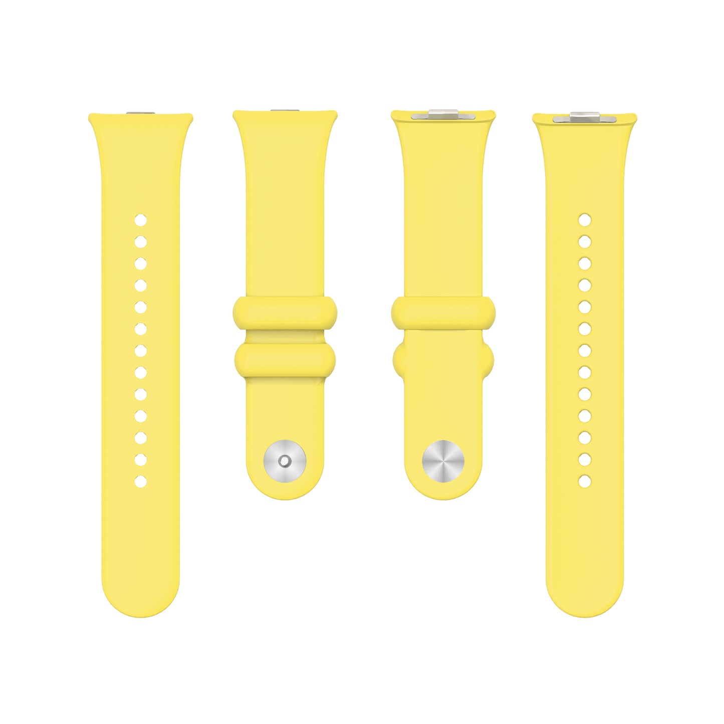 For Xiaomi Smart Band 8 Pro Solid Color Wrist Band Replacement Silicone Watch Strap