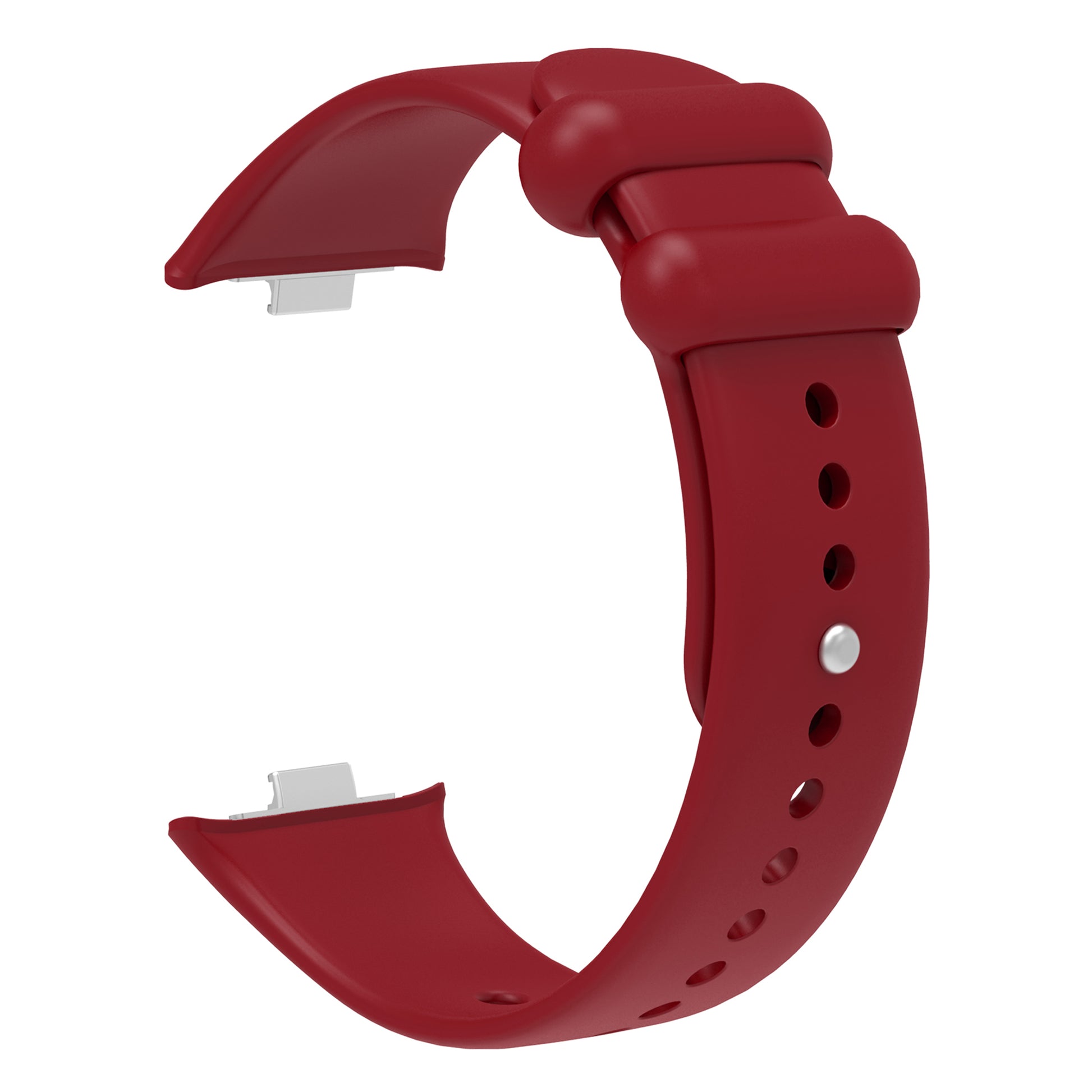 For Xiaomi Smart Band 8 Pro Solid Color Wrist Band Replacement Silicone Watch Strap