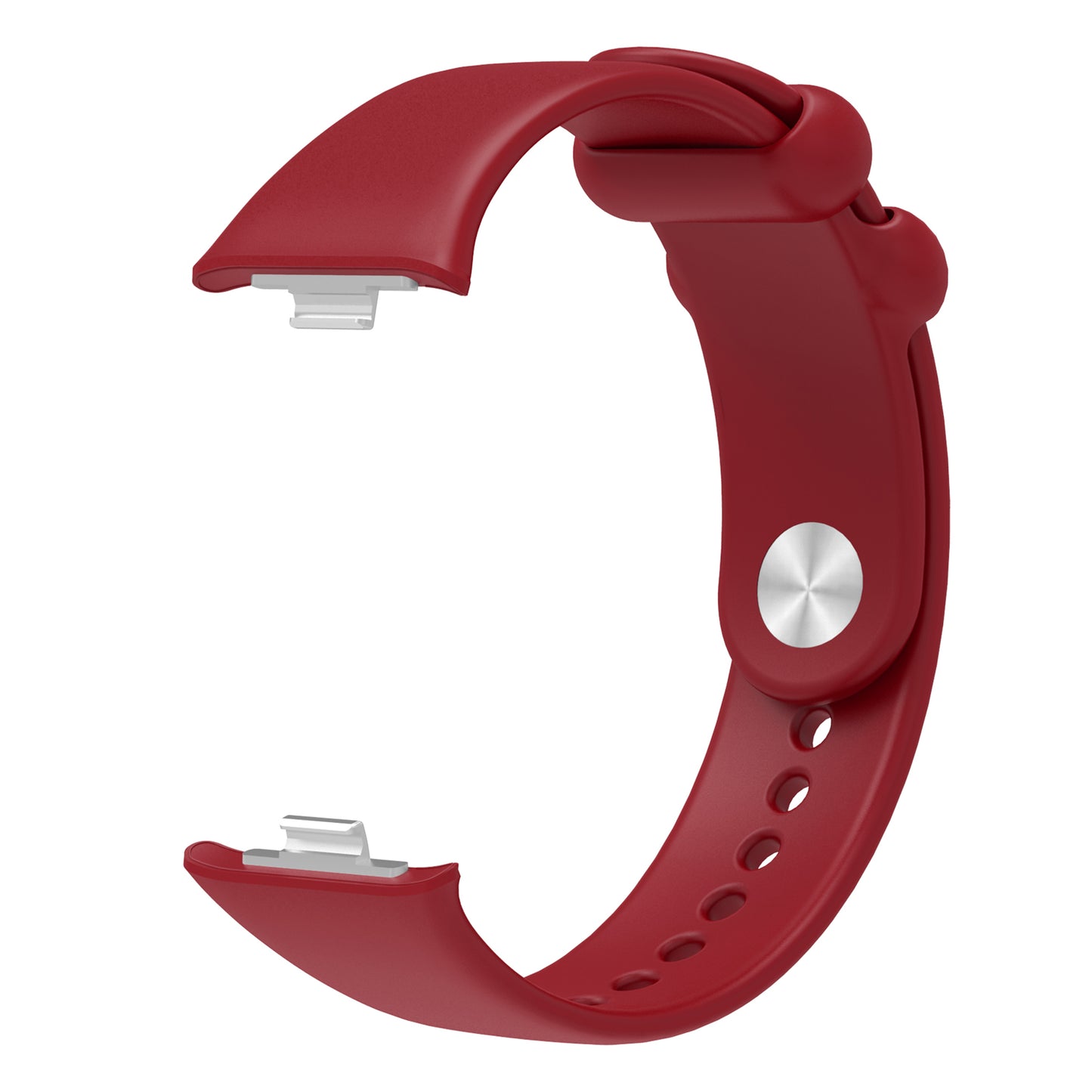 For Xiaomi Smart Band 8 Pro Solid Color Wrist Band Replacement Silicone Watch Strap