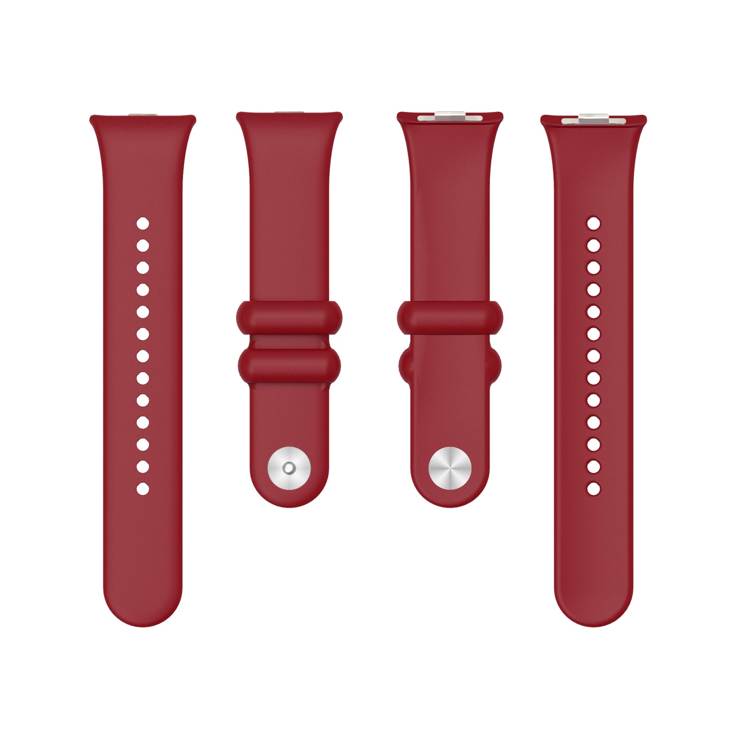 For Xiaomi Smart Band 8 Pro Solid Color Wrist Band Replacement Silicone Watch Strap