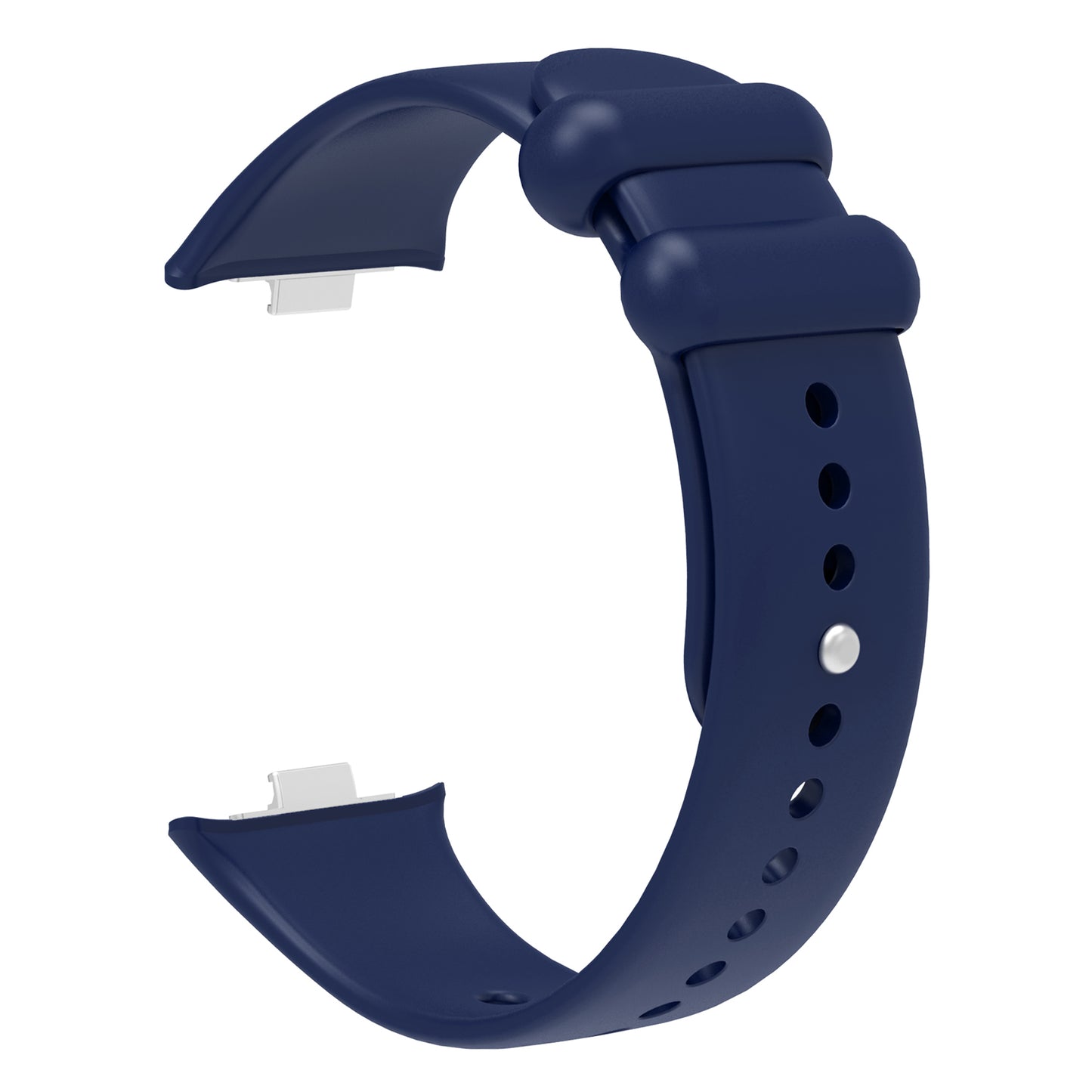 For Xiaomi Smart Band 8 Pro Solid Color Wrist Band Replacement Silicone Watch Strap