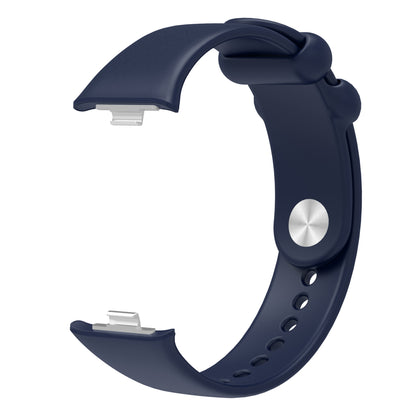 For Xiaomi Smart Band 8 Pro Solid Color Wrist Band Replacement Silicone Watch Strap