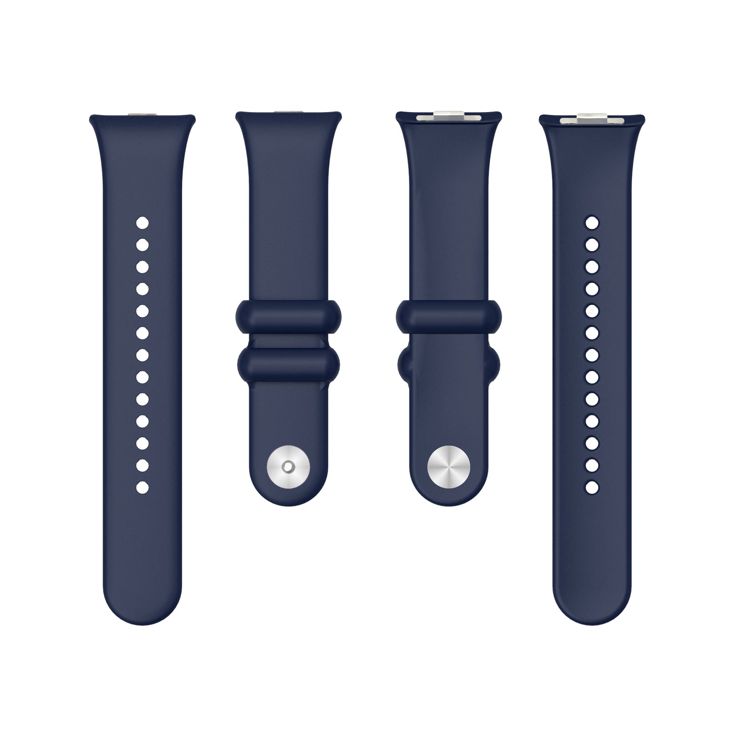For Xiaomi Smart Band 8 Pro Solid Color Wrist Band Replacement Silicone Watch Strap