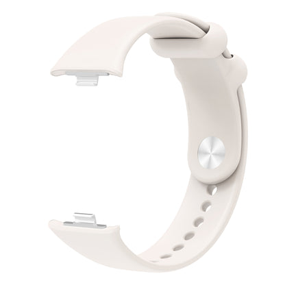 For Xiaomi Smart Band 8 Pro Solid Color Wrist Band Replacement Silicone Watch Strap