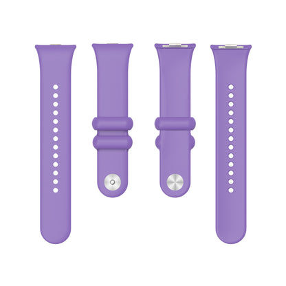 For Xiaomi Smart Band 8 Pro Solid Color Wrist Band Replacement Silicone Watch Strap