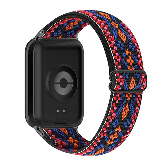 For Xiaomi Smart Band 8 Pro Nylon Braided Watch Strap Quick Release Elastic Watch Band