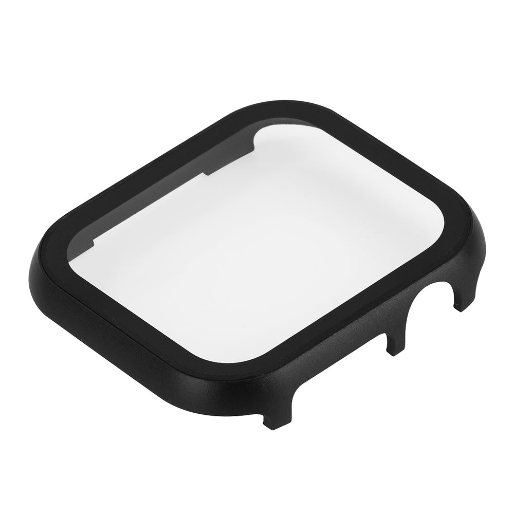 For Apple Watch Series 6 5 6 SE (2022) SE 40mm Metal Watch Case with Tempered Glass Screen Protector