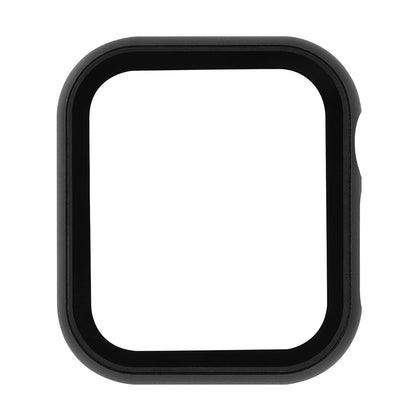For Apple Watch Series 3 2 1 38mm Full Protection Metal Watch Case with Tempered Glass Screen Protector