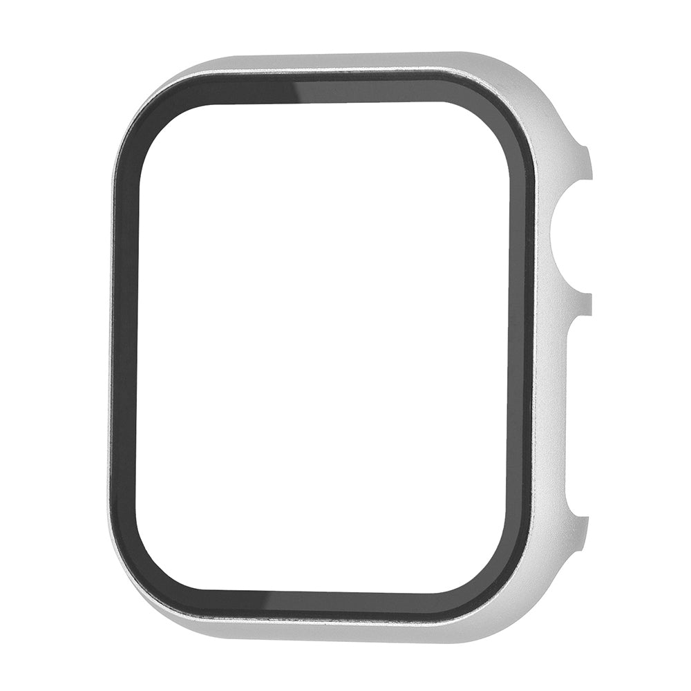For Apple Watch Series 3 2 1 38mm Full Protection Metal Watch Case with Tempered Glass Screen Protector