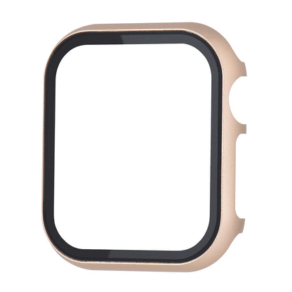 For Apple Watch Series 3 2 1 38mm Full Protection Metal Watch Case with Tempered Glass Screen Protector