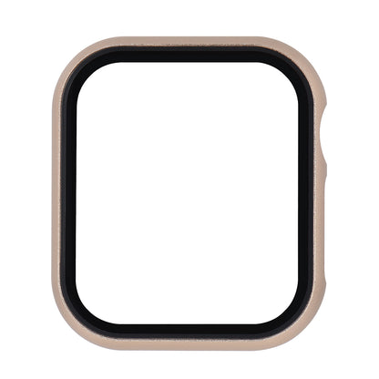For Apple Watch Series 3 2 1 38mm Full Protection Metal Watch Case with Tempered Glass Screen Protector