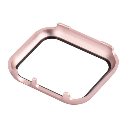 For Apple Watch Series 3 2 1 38mm Full Protection Metal Watch Case with Tempered Glass Screen Protector
