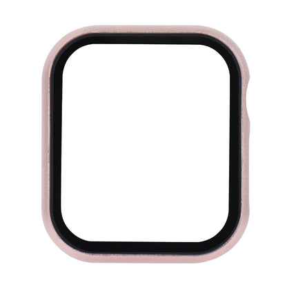 For Apple Watch Series 3 2 1 38mm Full Protection Metal Watch Case with Tempered Glass Screen Protector