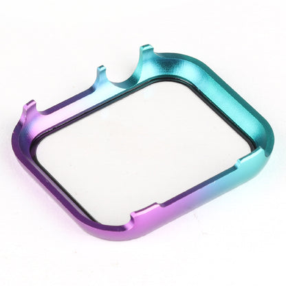 For Apple Watch Series 3 2 1 38mm Full Protection Metal Watch Case with Tempered Glass Screen Protector