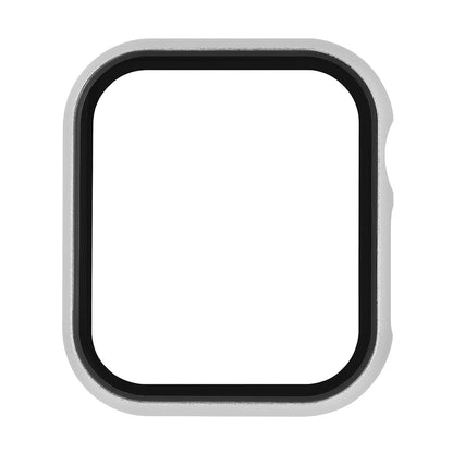 For Apple Watch Series 3 2 1 42mm Hard Case Metal Watch Cover with Tempered Glass Screen Protector