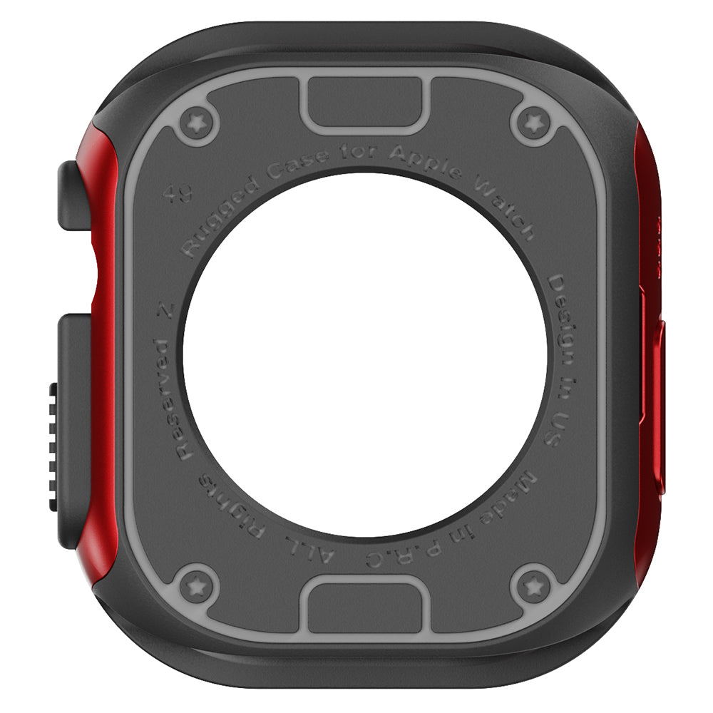 PC+TPU Watch Case for Apple Watch Series 9 / 8 / 7 45mm / 6 5 4 SE (2022) SE 44mm Scratch-Resistant Frame Cover