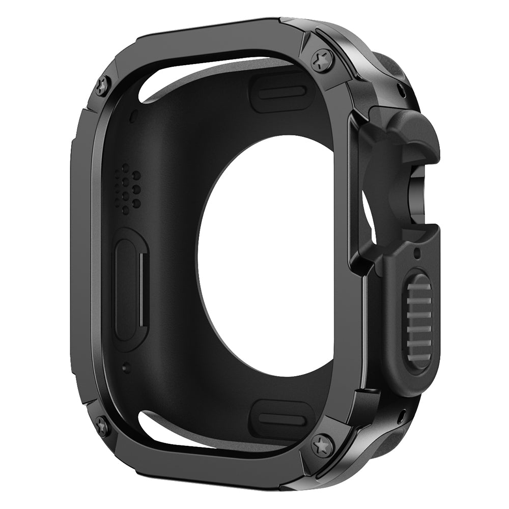 PC+TPU Watch Case for Apple Watch Series 9 / 8 / 7 45mm / 6 5 4 SE (2022) SE 44mm Scratch-Resistant Frame Cover