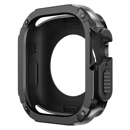 PC+TPU Watch Case for Apple Watch Series 9 / 8 / 7 45mm / 6 5 4 SE (2022) SE 44mm Scratch-Resistant Frame Cover