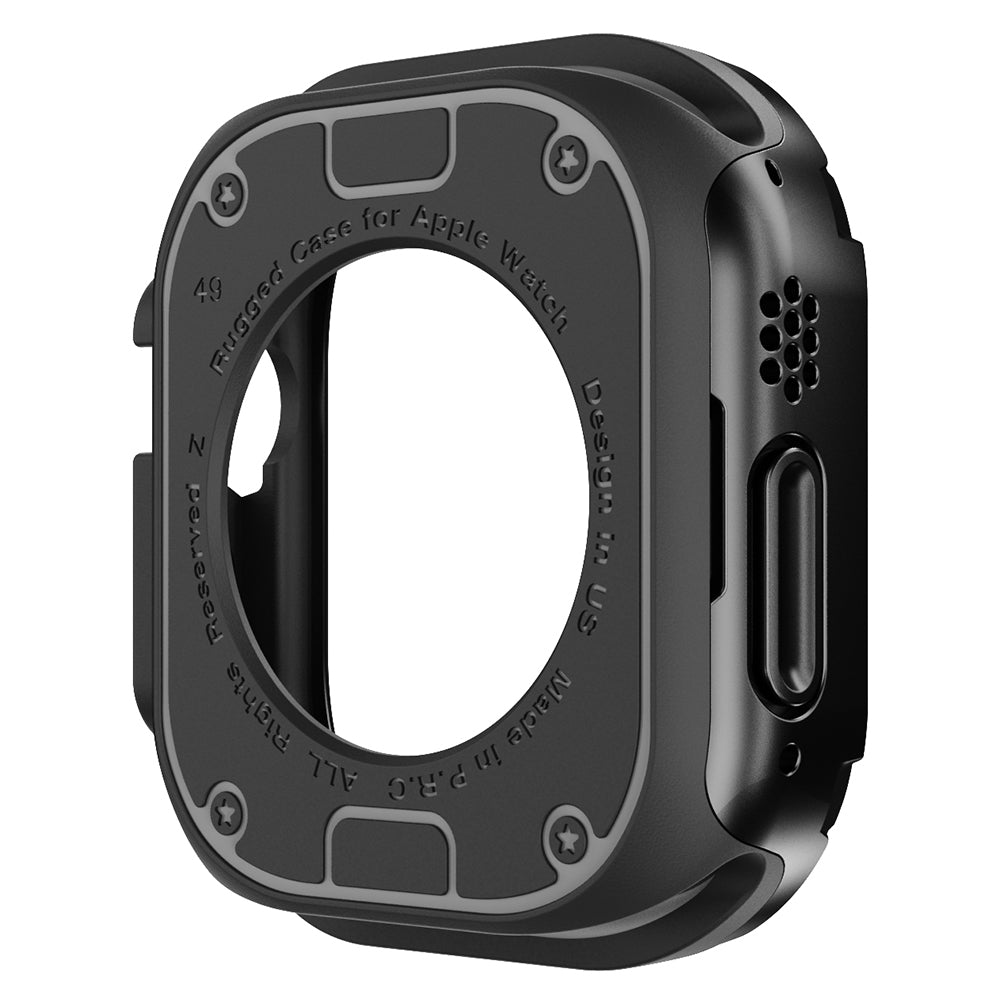 PC+TPU Watch Case for Apple Watch Series 9 / 8 / 7 45mm / 6 5 4 SE (2022) SE 44mm Scratch-Resistant Frame Cover