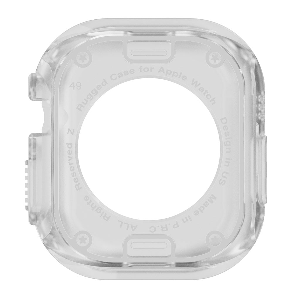 PC+TPU Watch Case for Apple Watch Series 9 / 8 / 7 45mm / 6 5 4 SE (2022) SE 44mm Scratch-Resistant Frame Cover