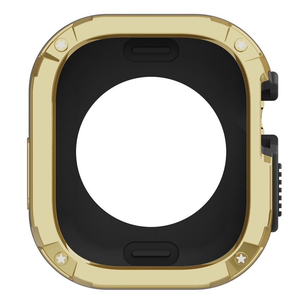 PC+TPU Watch Case for Apple Watch Series 9 / 8 / 7 45mm / 6 5 4 SE (2022) SE 44mm Scratch-Resistant Frame Cover