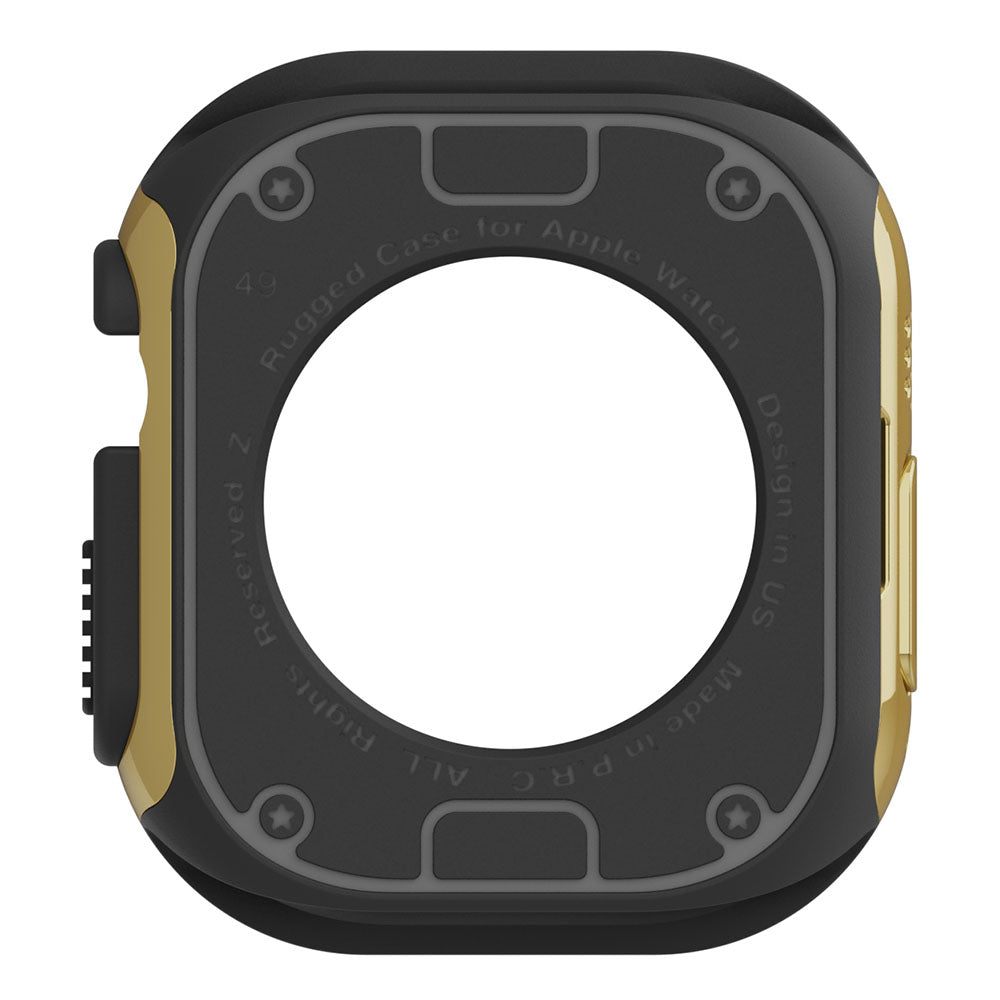 PC+TPU Watch Case for Apple Watch Series 9 / 8 / 7 45mm / 6 5 4 SE (2022) SE 44mm Scratch-Resistant Frame Cover