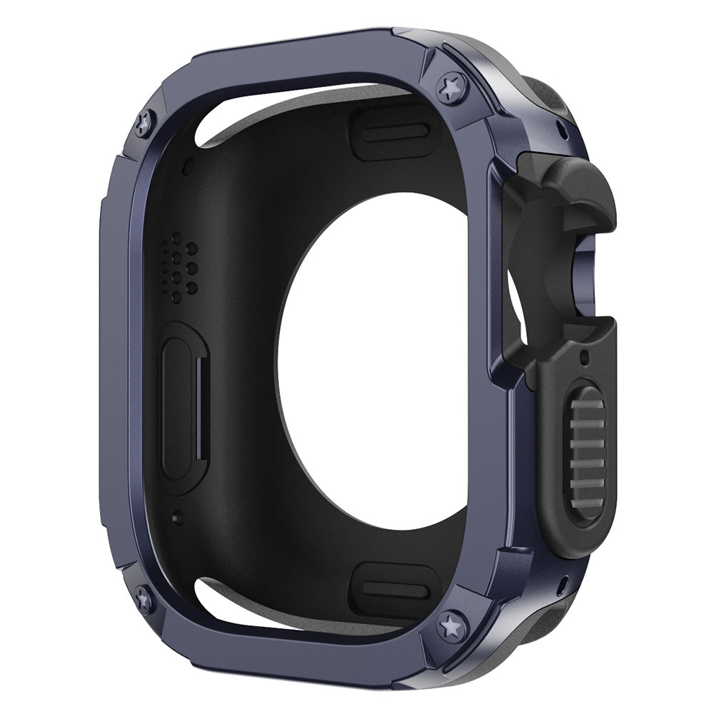 PC+TPU Watch Case for Apple Watch Series 9 / 8 / 7 45mm / 6 5 4 SE (2022) SE 44mm Scratch-Resistant Frame Cover