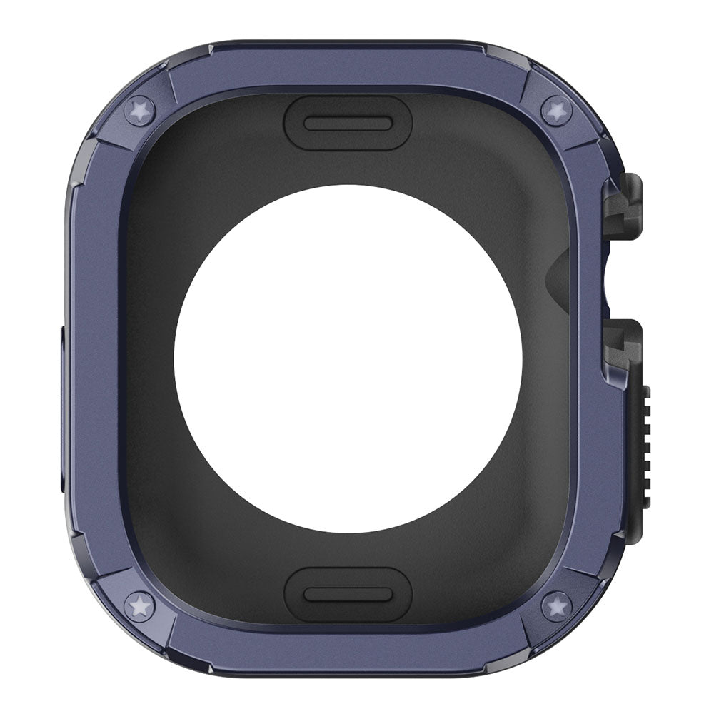 PC+TPU Watch Case for Apple Watch Series 9 / 8 / 7 45mm / 6 5 4 SE (2022) SE 44mm Scratch-Resistant Frame Cover