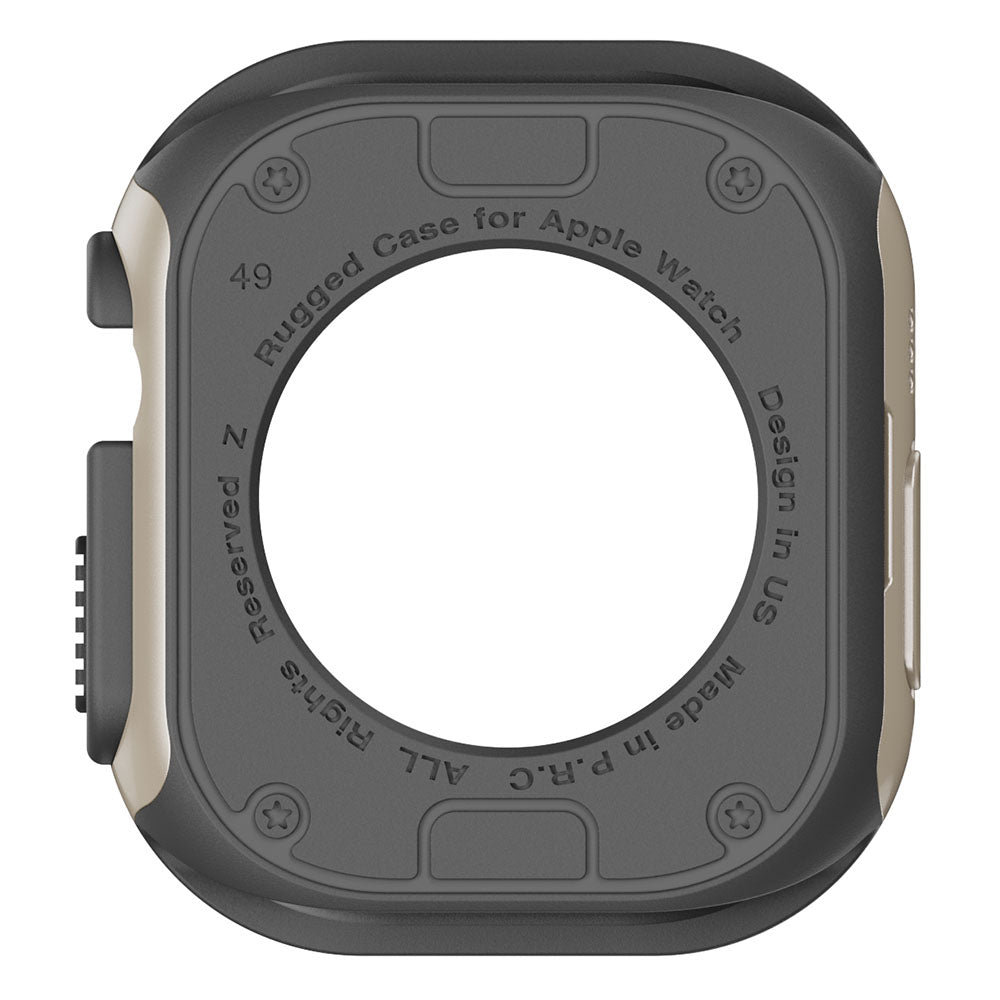 PC+TPU Watch Case for Apple Watch Series 9 / 8 / 7 45mm / 6 5 4 SE (2022) SE 44mm Scratch-Resistant Frame Cover