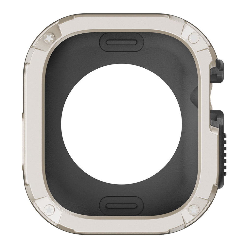 PC+TPU Watch Case for Apple Watch Series 9 / 8 / 7 45mm / 6 5 4 SE (2022) SE 44mm Scratch-Resistant Frame Cover
