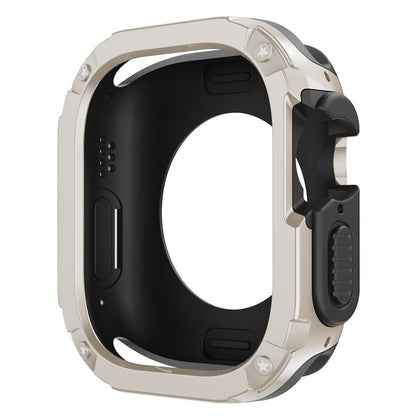 PC+TPU Watch Case for Apple Watch Series 9 / 8 / 7 45mm / 6 5 4 SE (2022) SE 44mm Scratch-Resistant Frame Cover