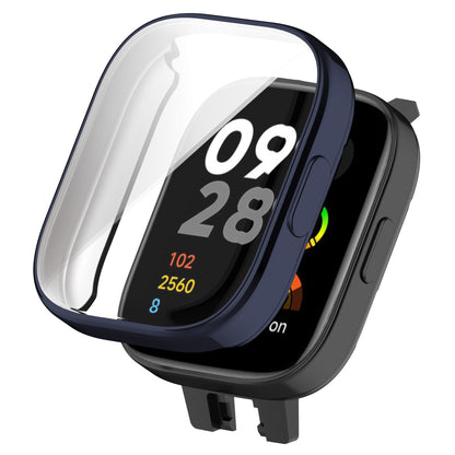 For Xiaomi Redmi Watch 3 / Watch 3 Lite Electroplating TPU Anti-drop Cover Full Coverage Watch Case