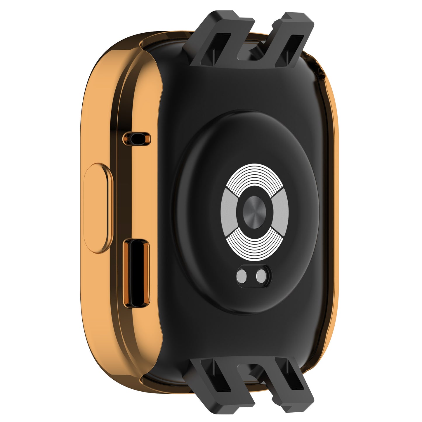 For Xiaomi Redmi Watch 3 / Watch 3 Lite Electroplating TPU Anti-drop Cover Full Coverage Watch Case