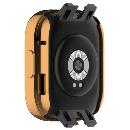 For Xiaomi Redmi Watch 3 / Watch 3 Lite Electroplating TPU Anti-drop Cover Full Coverage Watch Case
