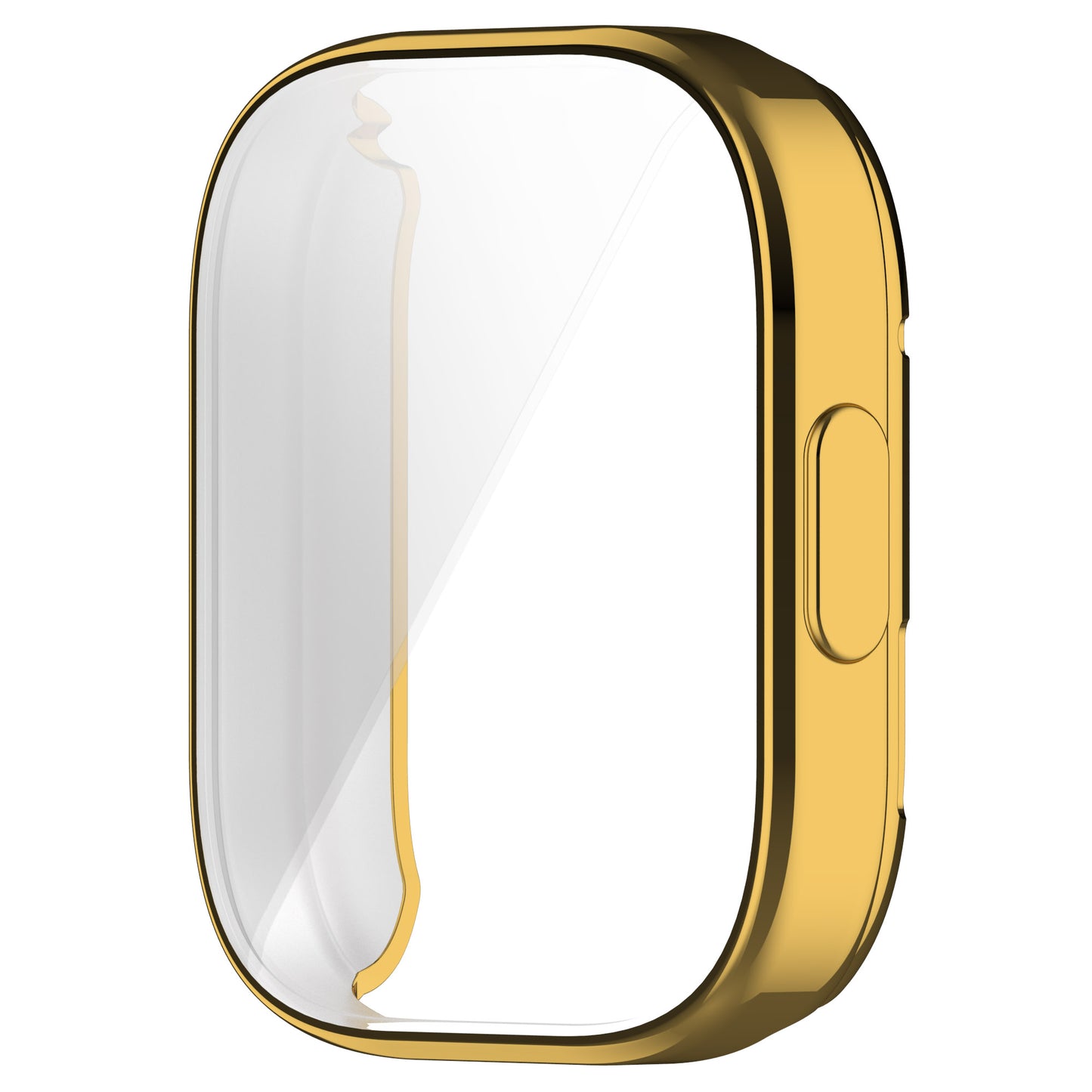 For Xiaomi Redmi Watch 3 / Watch 3 Lite Electroplating TPU Anti-drop Cover Full Coverage Watch Case