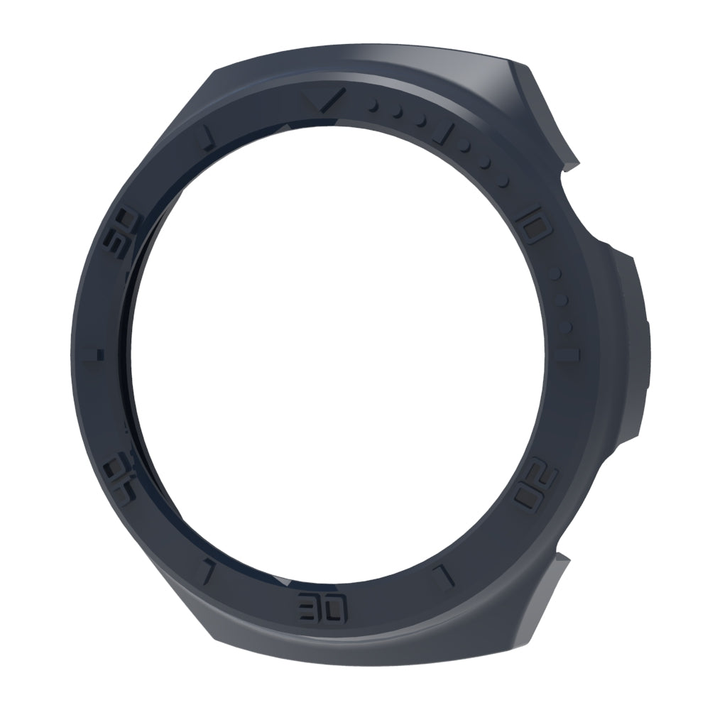 For Huawei Watch 4 Pro Anti-scratch PC Watch Case Hollow Protective Frame with Scale