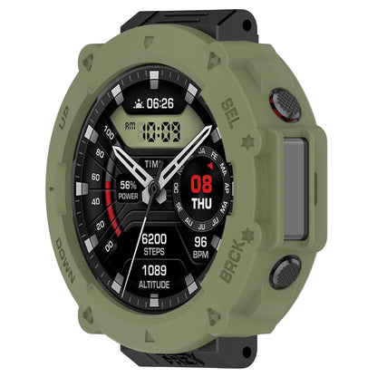 Anti-Scratch Watch Housing Case for Amazfit T-Rex Ultra A2142 TPU Cover Quick Release Hollow Case