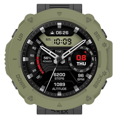 Anti-Scratch Watch Housing Case for Amazfit T-Rex Ultra A2142 TPU Cover Quick Release Hollow Case