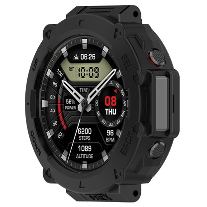 Anti-Scratch Watch Housing Case for Amazfit T-Rex Ultra A2142 TPU Cover Quick Release Hollow Case